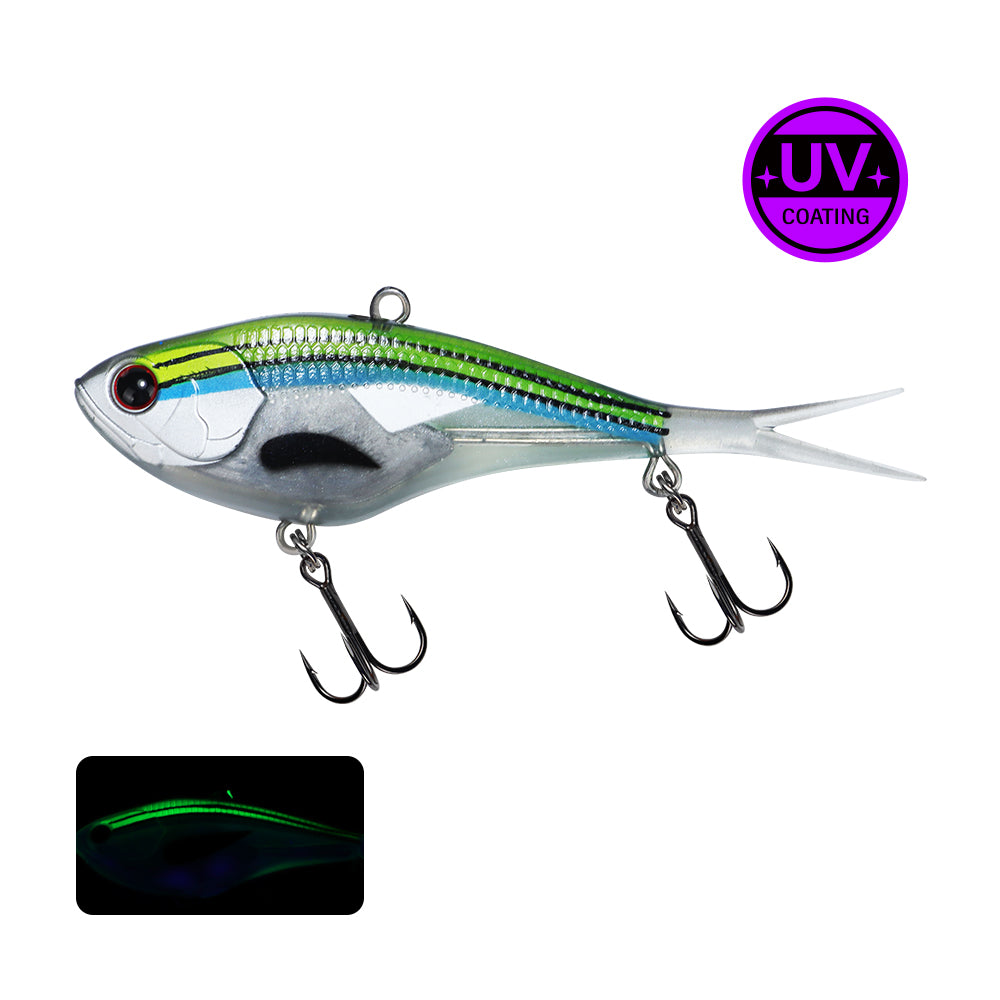 Tremor 3D fish eyes Soft TPE Vibration Trolling fishing lure