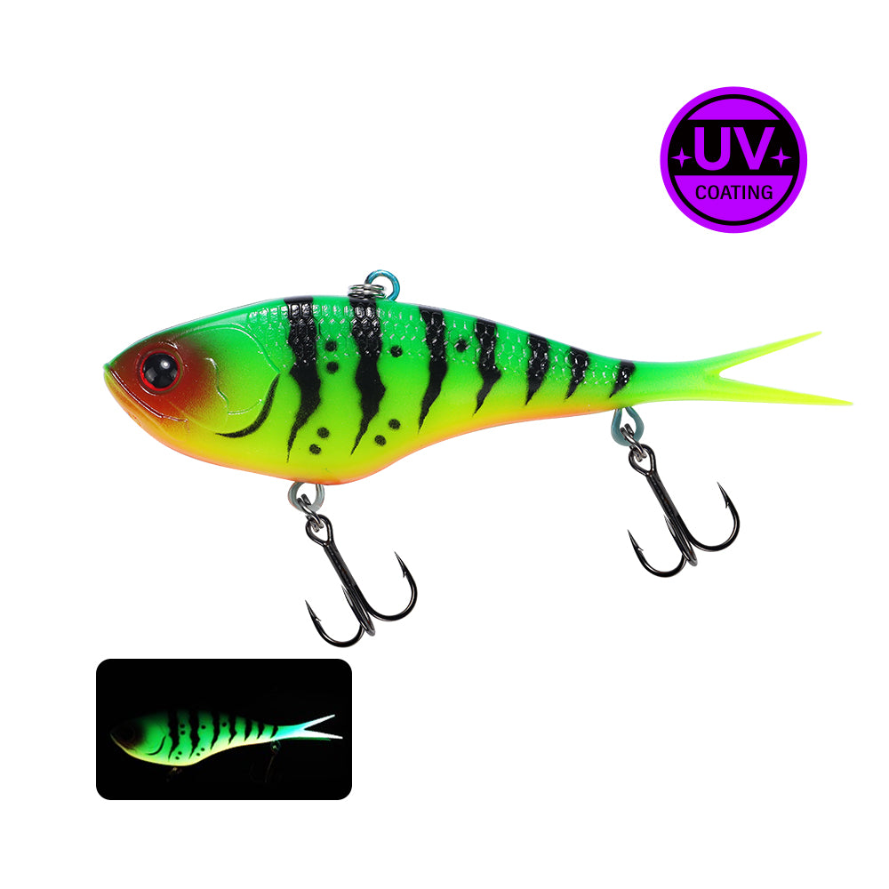 Tremor 3D fish eyes Soft TPE Vibration Trolling fishing lure