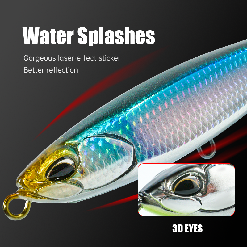 Trolling Pencil Swimbait Slatwater Printed Lure