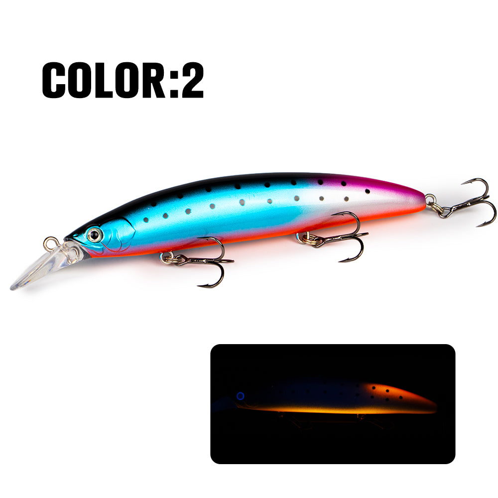 110mm 19g Floating Minnow Fishing Lure 6080
