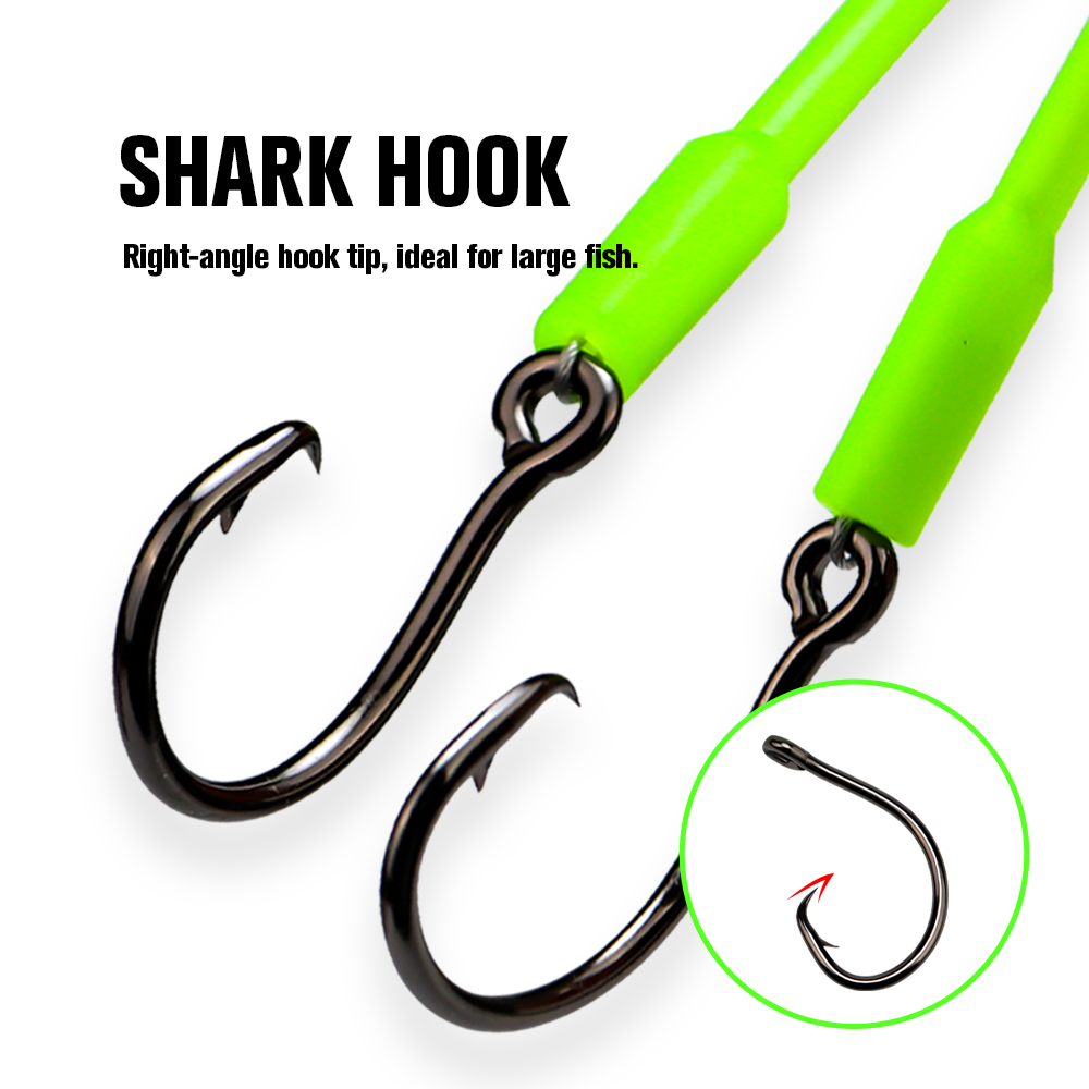 Deep Casting Fish Rig with 5 Hooks Line Group Marlin Sea Tackle Big Game Fishing Trolling Jig