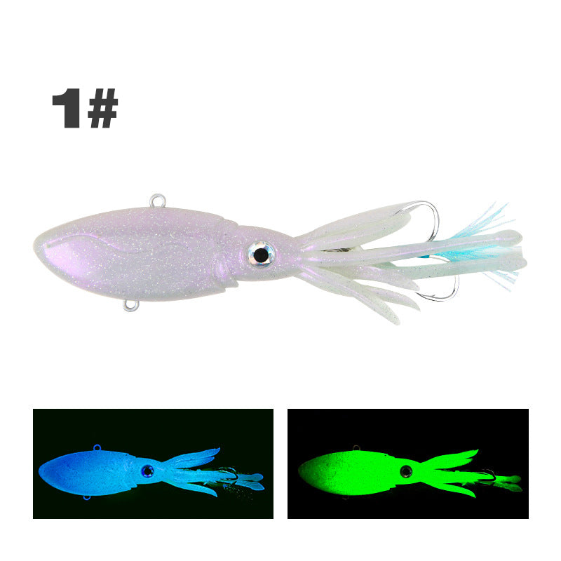Squid jig Lead Assist Hook Trolling sinking saltwater lure
