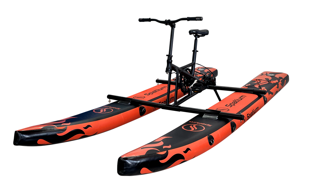 single model water bike inflatable front cushion